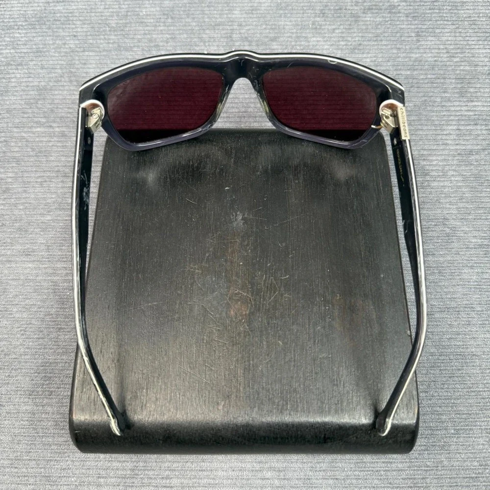 Chilli Beans Brazilian Square Y2k Sunglasses Grey Wood Grain Texture OC.CL.1349